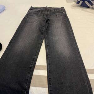 AG Adriano Goldschmied Dark Gray Denim Jeans